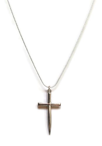 Long Pointed Cross Pendant